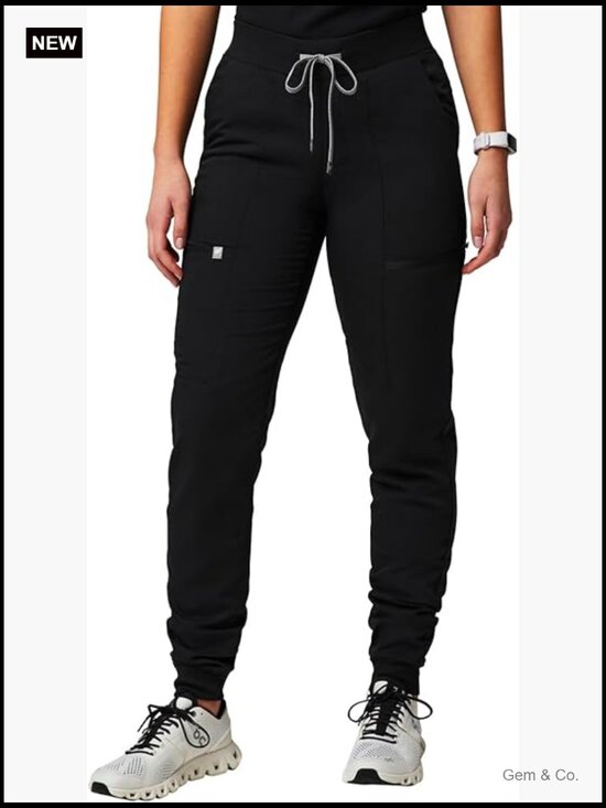 Pants - Women's Active Scrub Jogger - MotionTech, Semi-Slim Fit, 4 Pockets,